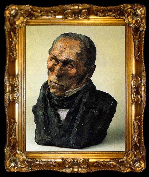 framed  Honore  Daumier Guizot or the Bore, ta009-2